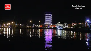 Night Batumi. Georgia. Ночной Батуми. Грузия.