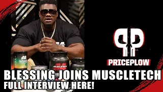 Blessing Awodibu Joins MuscleTech: FULL PRESS INTERVIEW