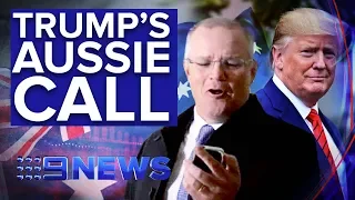 Australian Prime Minister caught up in fresh scandal involving U.S. President | Nine News Australia