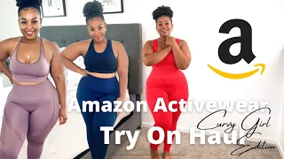 Amazon Activewear | Curvy Girl Friendly Workout Clothes | size large & extra large