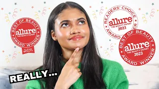 full face of ALLURE BEST OF BEAUTY WINNERS (Clean Beauty) | Full face of Allure Best of Beauty 2023!