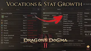 Dragon's Dogma 2 - Vocations & Stat Growth