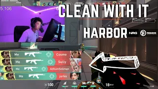 NRG s0m is CLEAN WITH IT... HARBOR | VALORANT Clips