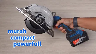 harus punya nih, mini circular saw termantap! - DONGCHENG DCMY125 CORDLESS BRUSHLESS CIRCULAR SAW 5"