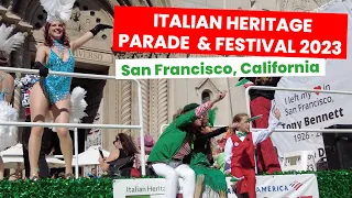 San Francisco ITALIAN HERITAGE PARADE & FESTIVAL 2023 [4K]