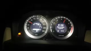 Volvo S80 II T6 AWD Polestar 329 KM 0-200 acceleration