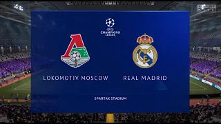 FIFA 21 Локомотив-Реал Мадрид Полуфинал Лиги Чемпионов УЕФА PS4