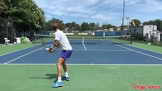 Sebastian Korda & Soonwoo Kwon - Citi Open, Washington, DC 2022 Practice [4k 60fps HDR]