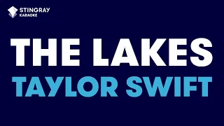 Taylor Swift - the lakes (Karaoke with Lyrics)