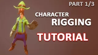 Autodesk Maya 2018 - Simple Character Rigging Part 1 of 3