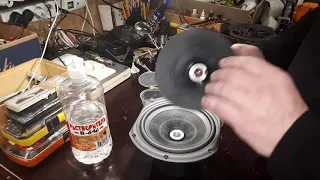 Ремонт аудио динамиков wharfedale  ( wharfedale audio speaker repair )