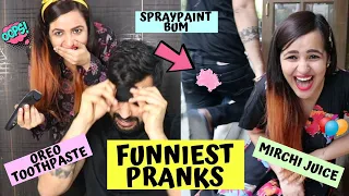 Funniest PRANKS Challenge for 24 HOURS (PRANK WARS)