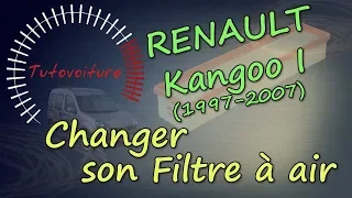 Filtre à Air - Comment le changer ? - Renault Kangoo
