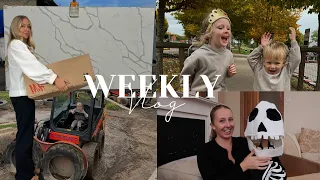 H&M UNBOXING, DIGGERLAND, HOUSE RENO UPDATE & POTTERY BARN UNBOXING