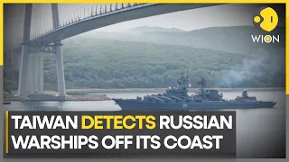Taiwan spots two Russian warships off its east coast | Latest News | WION