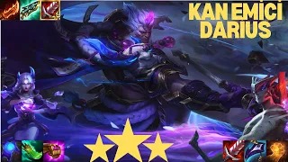 DARİUS 3 YILDIZ - YENİ META OLABİLİR ( A-Z 3 YILDIZ YAPMAK )#teamfighttactics #tft #lol