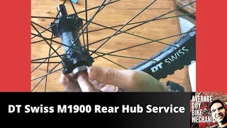 DT Swiss M1900 Rear Hub Service