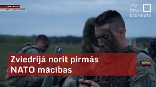 Zviedrijā norit pirmās NATO mācības