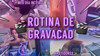 VLOG: MINHA ROTINA INTEIRA DE GRAVAÇÕES PRO CANAL 🎬| um dia inteiro comigo / bastidores💜