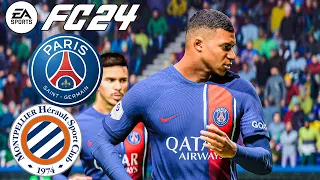 FC 24 PSG vs Montpellier | Ligue 1 | Difficulté Ultime