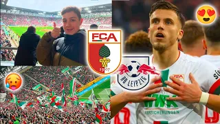 SPANNUNG bis zum SCHLUSS... mit Elfmeter DRAMA😍🔥⚽ FC Augsburg - RB Leipzig | Stadionvlog