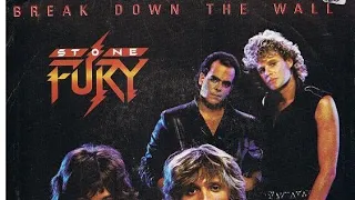 Stone Fury "Break down wall" album "Burns Like A Star" 1984