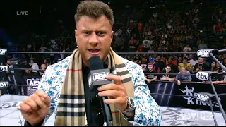 AEW Dynamite 5/24/2023 - SABU Debut ! MJF Destroys -  CM PUNK Collision ANOUNCED By Tony Khan