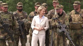 Schlegl in Aktion: Die Bundeswehr liebt ihre Ministerin | extra 3 | NDR