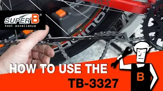 How to Use the TB-3327 3 in 1 gear system tool