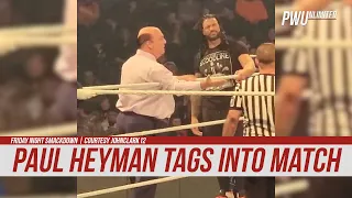 WATCH: Paul Heyman Tags Into Match After Smackdown