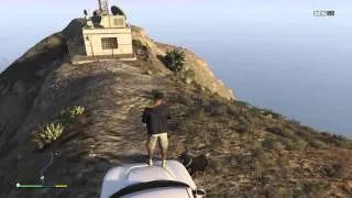 Grand Theft Auto V (PS4) - Chop Attacks A Mountain Lion