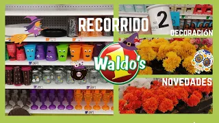 RECORRIDO EN WALDOS/Novedades y PRODUCTOS DE HALLOWEN / DECORACION MEXICANA/ #WaldosEsMiSecreto