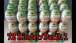 NATOONS Киндер Сюрприз 2021! Unboxing Kinder Surprise НАТУНС ЖИВОТНЫЕ! / Parth1 (часть1)