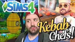 Build a Bee Hive in the Sims 4 then Run a Restaurant in Kebab Chefs!