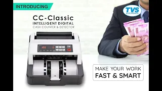 TVS CC232 Classic Note Counting Machine Tutorial (Hindi)