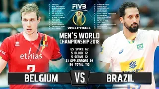 Belgium vs. Brazil | Highlights | Mens World Championship 2018