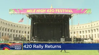 Stage Set For Mile High 420 Fest At Civic Center Park