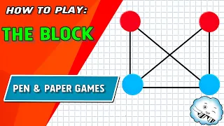 How to play: the Block/Pong Hau K'i (pen and paper game)