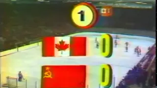 1974 Summit Series Canada vs  USSR game8 period1