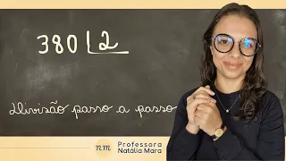 380÷2 | 380/2 | 380 dividido por 2| Como dividir 380 por 2? | Como ensinar divisão para o meu filho?