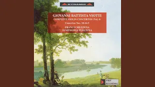 Violin Concerto No. 18 in E Minor, G. 90: III. Presto