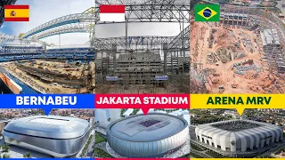 Bernabeu, Jakarta & Arena MRV Work progress june 2021 - TOPIC