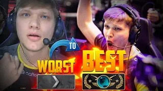 S1MPLES WORST TO BEST PLAYS! (FUNNY FAILS & INSANE MOMENTS)