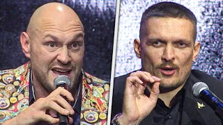 FINALLY!!! Tyson Fury vs Oleksandr Usyk • FULL PRESS CONFERENCE | TNT Sport Boxing