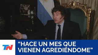 Javier Milei: "El cobarde de Sánchez se metió abajo de las polleras de las mujeres"