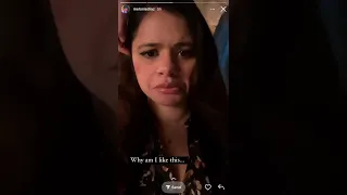 Melonie Diaz Instagram story 3/4/22 FT SARAH JEFFREY