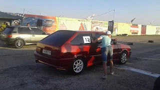 Drag Racing Mariupol 9 заезд,  09.09.2017 TOYOTA COROLLA vs VAZ 2113