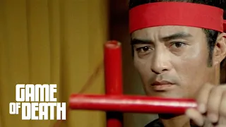 Game of Death clip  - Log fight (Long-lost unseen footage!)