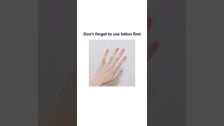 How to get pretty hands