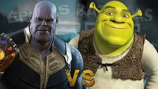 Thanos vs Shrek. Épicas Batallas de Rap del Frikismo ¡Bonus! | Keyblade